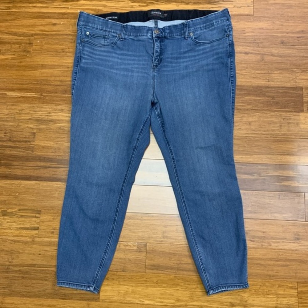 Torrid Bombshell Skinny Jeans Womens 26‎ Premium Denim Plus Size Casual Stretch